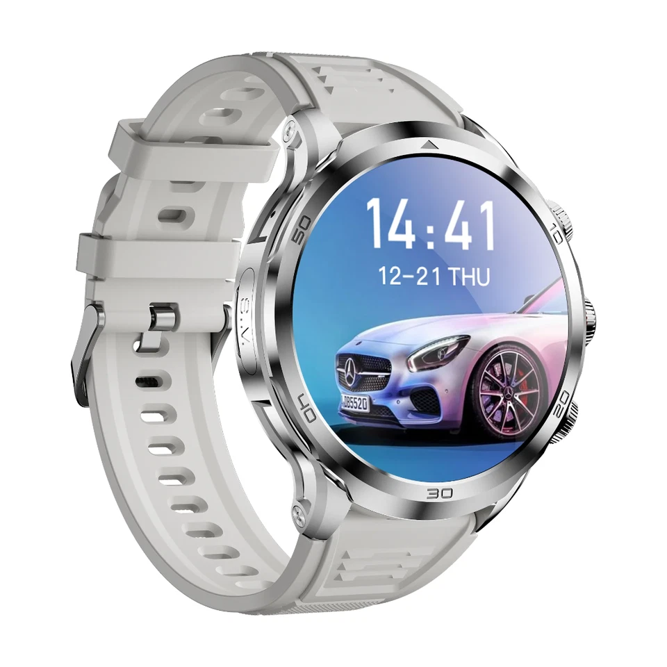 Android Smartwatch  H19 - 4G Sim-Karte Kamera  1.85"AMOLED  NEU 2025 - Bild 3 von 4