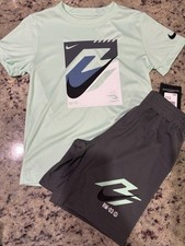 Nike Boys 2 Pc Short Set NWT Size 5