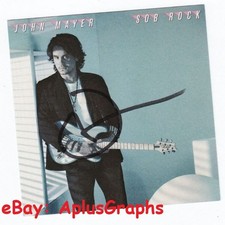 JOHN MAYER... Sob Rock CD - SIGNED