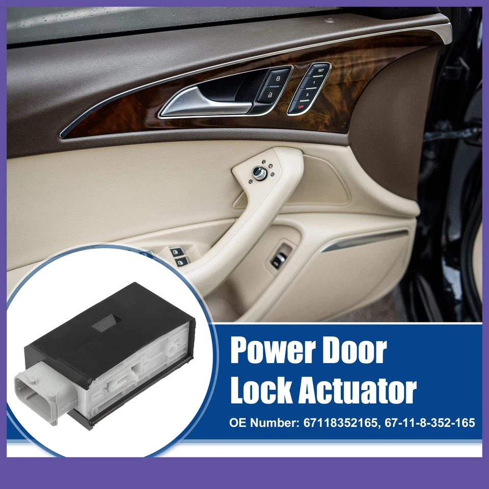 Actuador de cierre de cerradura de puerta delantera izquierda trasera izquierda individual personalizado para BMW 525i Foto 2 de 4