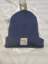 Carhart Watch Hat FR Adult One Size Blue Navy Fire Resistant Safety Workwear