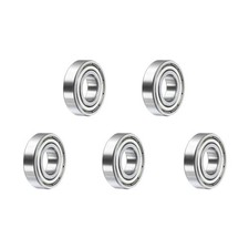 5Pcs R10ZZ Deep Groove Ball Bearings 5/8"x1-3/8"x11/32" Double Metal Shielded Z3