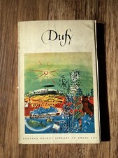 1956 Raoul DUFY POCKET LIBRARY OF GREAT ART by Alfred Werner Exposition D’art