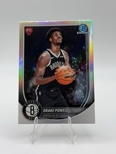 2025-26 Bowman Basketball - Drake Powell - RC BRR-22 🔴Red Rookie Refractor SSP