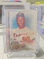 Hank Aaron - 2022 Topps Allen & Ginter #45 - Silver Portrait