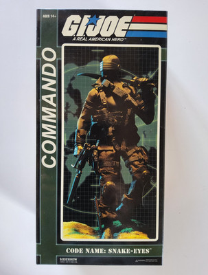 Sideshow Collectibles G.I. Joe Commando Snake Eyes Action-Figur OVP