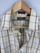Vintage Chaps By Ralph Lauren Long Sleeve Button Up Shirt Size Large