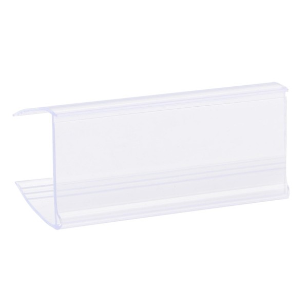 50 StüCk Etikettenhalter Mit Clip 60X27Mm Kunststoff FüR Drahtregal-image