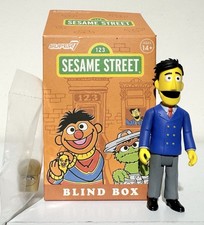 Super 7 Sesame Street Reaction Blind Box Guy Smiley Bread Figure w/Box 2024
