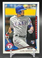 LUIS SARDINAS #US-104 2014 Topps Update Series RC Rookie Card QTY Texas Rangers
