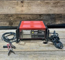 Electronic Solid State, 4 AMP Battery Charger, No. 8000, T & W
