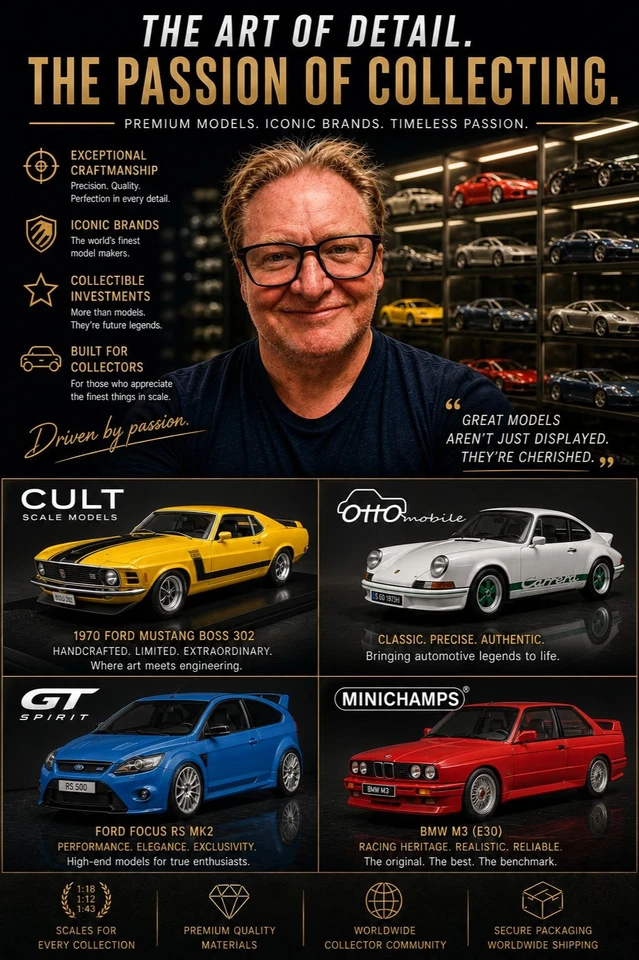 Collectible HIGH END Diecast Models 1:18 - 1:64 Scale Bids Start From £1
