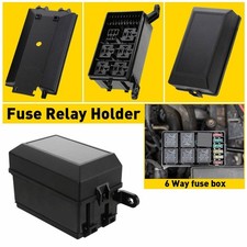 Universal 12v Waterproof Automotive 6 Ato Fuse Relay Box Block W Harness Marine Universal 12v Waterproof Automotive 6 Ato Fuse Relay Box Block W Harness Marine