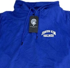 Death Row Records Crooks  Castles Blue Pullover Hoodie Sweatshirt Mens 2XL New