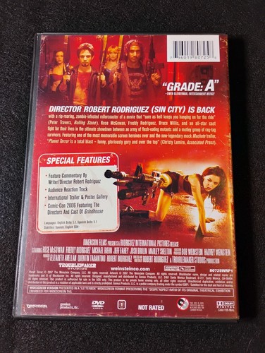 Blockbuster Exklusive Planet Terror DVD (unbewertet) Robert Rodriguez, Rose McGowan - Bild 4 von 4