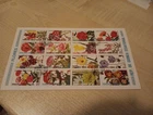 BLOCK POST STAMPS WORLD  USED   (MBJJ6041) FLOWERS  REP. DE GUINEA ECUATORIAL