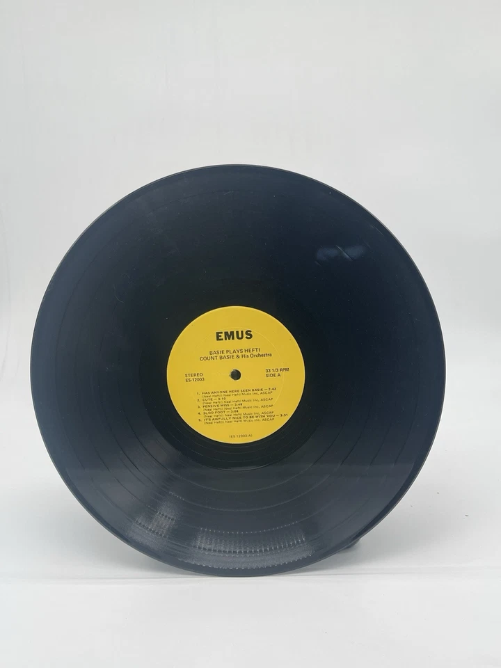 COUNT BASIE PLAYS NEAL HEFTI LP VG+ VINYL RECORD EMUS FREE SHIPPING - Image 4 of 4