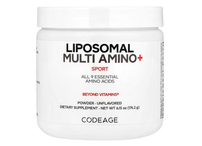 Codeage, liposomales Pulver mit mehreren Aminosäuren, geschmacksneutral, 174,2 g