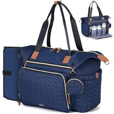 Diaper Bag Tote, Large Baby Hospital Bag for Labor Delivery Mom