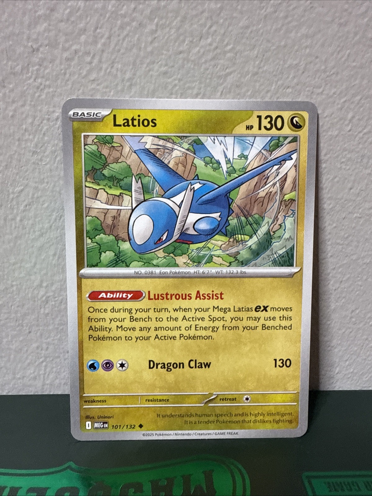 Latios 101/132 - Mega Evolution - Pokemon - NM/M English