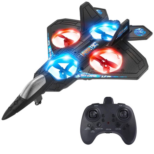 Foam Drone RC Airplane for Kids and Beginners, Remote Control Plane Fighter J...