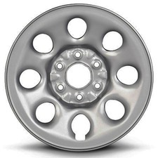Genuine Oem Wheel For 1999-2013 Chevrolet Silverado 1500 17inch Silver Steel Rim