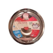 Range Kleen Large Drip Bowls Style B Stovetop Heavy Duty Chrome Plug in