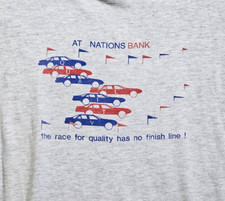 Grey 1994 Made In USA Screen Stars Best Size XXL Nations Bank