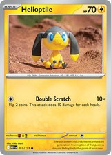 Helioptile 52/132 Common | Mega Evolution | Pokemon Card