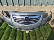 VAUXHALL INSIGNIA MK1 2008-2013 FRONT BUMPER WITH WASHERS  SILVER Z179