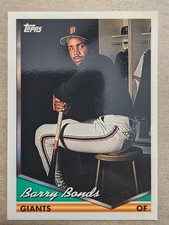 1994 Topps Pre-Production Sample - Barry Bonds #2