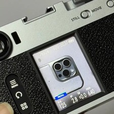 Fujifilm X-half Silver Camera - Complete Set, Lightly Used