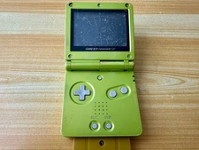 Nintendo Gameboy Advance SP AGS001 Lime Kiwi Green Handheld System Console