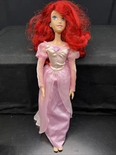 Disney Store The Little Mermaid Ariel Singing Doll 16” Working