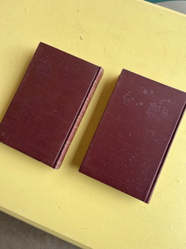 1910 Harvard Classics 5 Ft Shelf of Books Maroon #46 & #47 Elizabethan Drama 1&2 - Picture 10 of 10