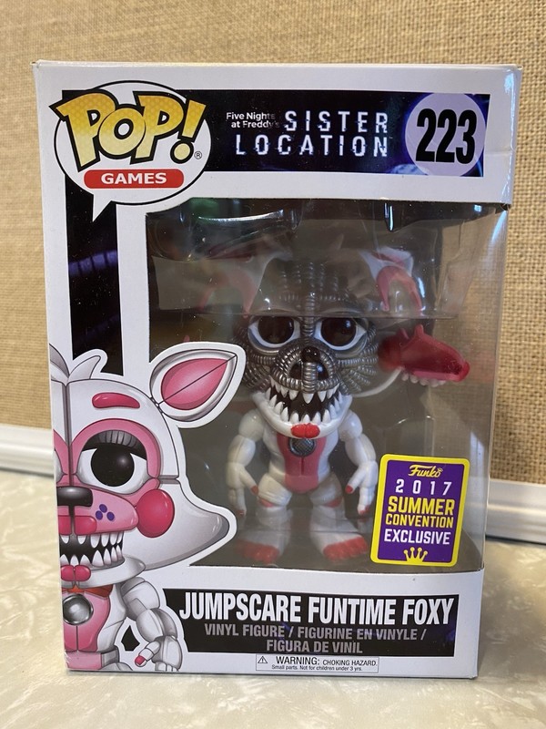Five Nights at Freddy's FNAF Funko Pop! Jumpscare Funtime Foxy #223 2017