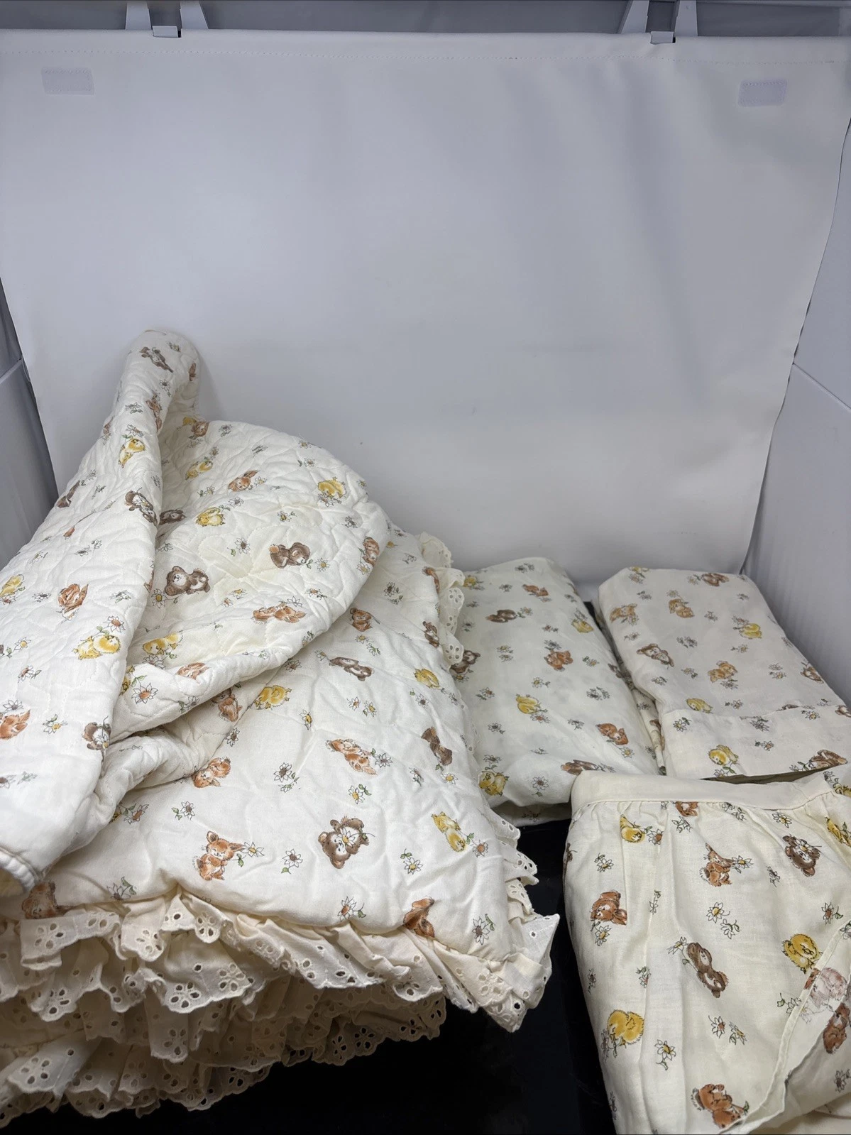 Vtg No Jo Set Toddler Bedroom Set Lot Of 6 Bed Set
Opens in a new window or tab