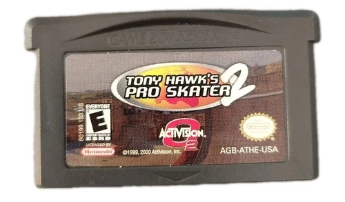 Tony Hawk's Pro Skater 2 - Gameboy Advance GBA tested