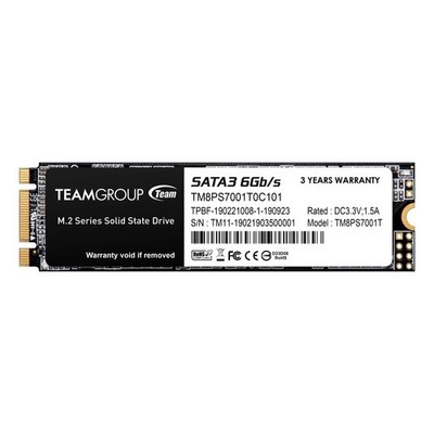 TEAMGROUP MS30 1TB with SLC Cache 3D NAND TLC M.2 2280 SATA III 6Gb/s