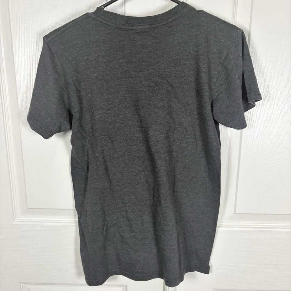 GM Official Corvette Sting Ray T-Shirt Men Small Graphic Print Gray - Image 3 of 4