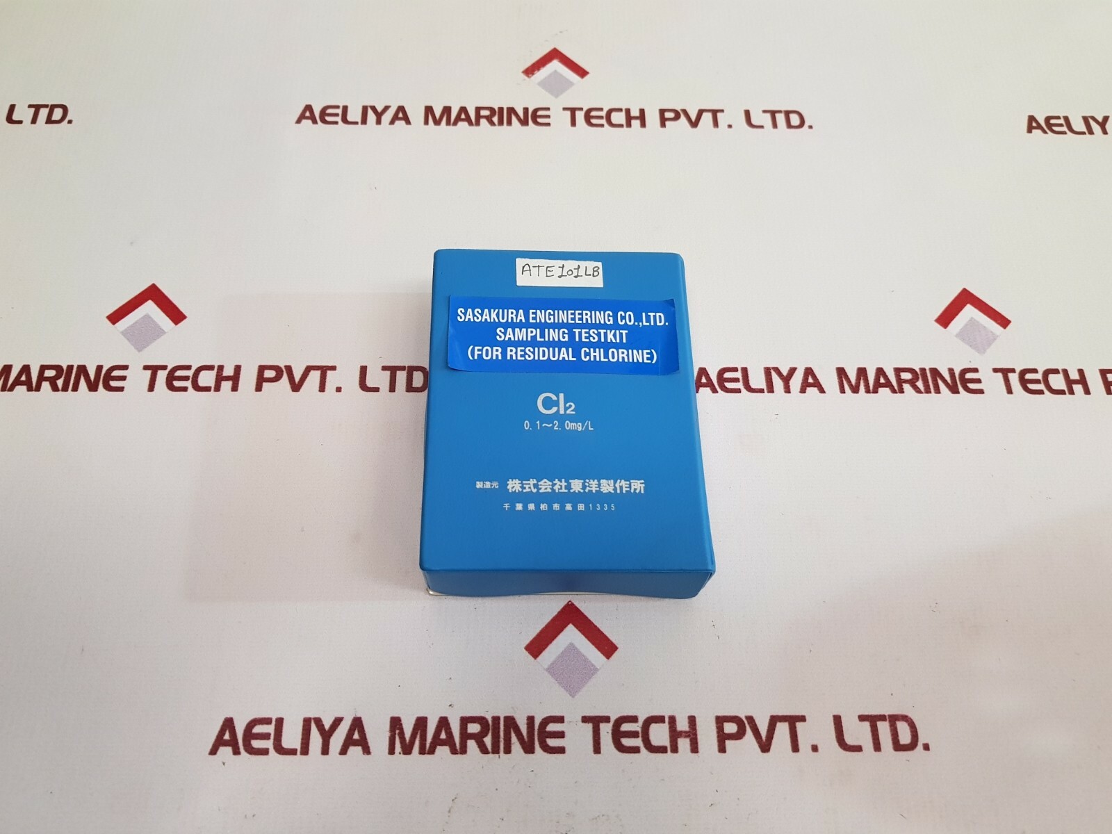 Kit Portátil Comparador De Cloro Residual Advantec ATE101LB