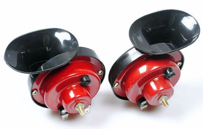 Double Escargot Sirène Klaxon Fort Haut Ton Inférieur Set 12V Kit Voiture