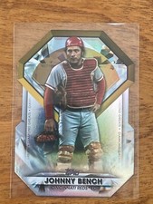 2022 Topps Diamond Greats Die-Cut Johnny Bench #DGDC-10 Cincinnati Reds