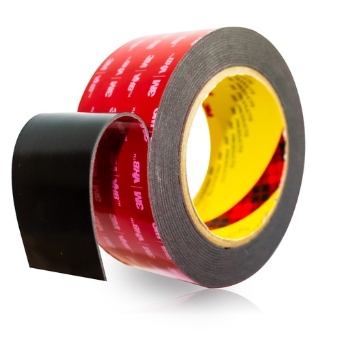 3M 2" (50mm) X 6 Ft VHB Double Sided Foam Adhesive Tape 5952 Grey Automotive