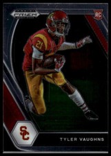 2021 Panini Prizm Draft Picks Collegiate #160 Tyler Vaughns