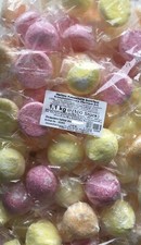 100 Kokosbälle einzeln verpackt Fasching Wurfmaterial Karneval