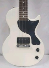 Maestro Les Paul Lp Junior White With Gig Bag