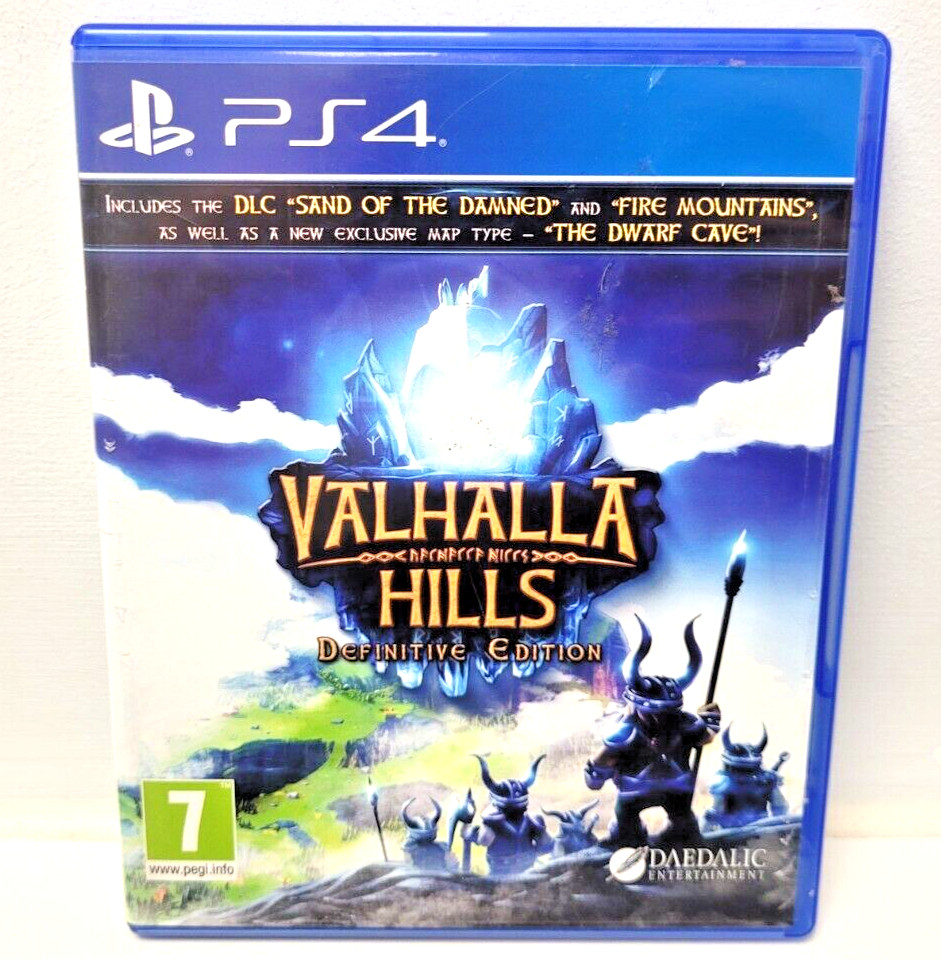 PS4 Valhalla Hills Definitive Edition VIKING GAME | Mint Disc | PS5 Compatible