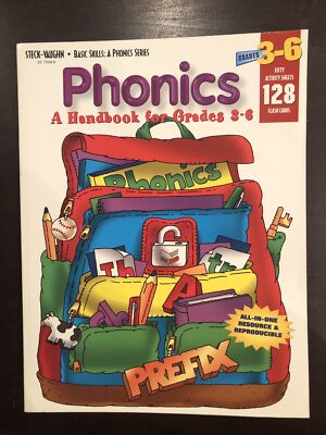Phonics A Handbook For Grades 3-6 Basic Skills Phonics by Steck-Vaughn ...