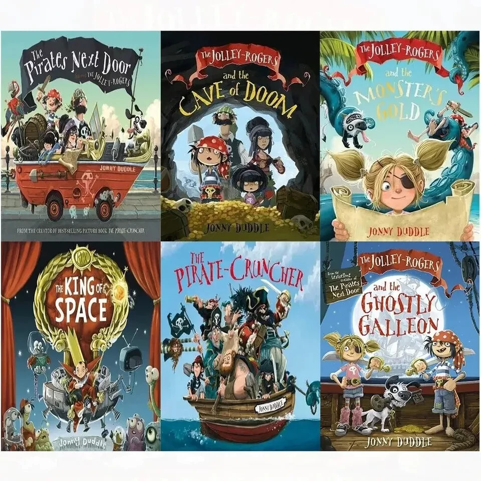 Jonny Duddle Jolley-Rogers 6 Books Collection Set Paperback